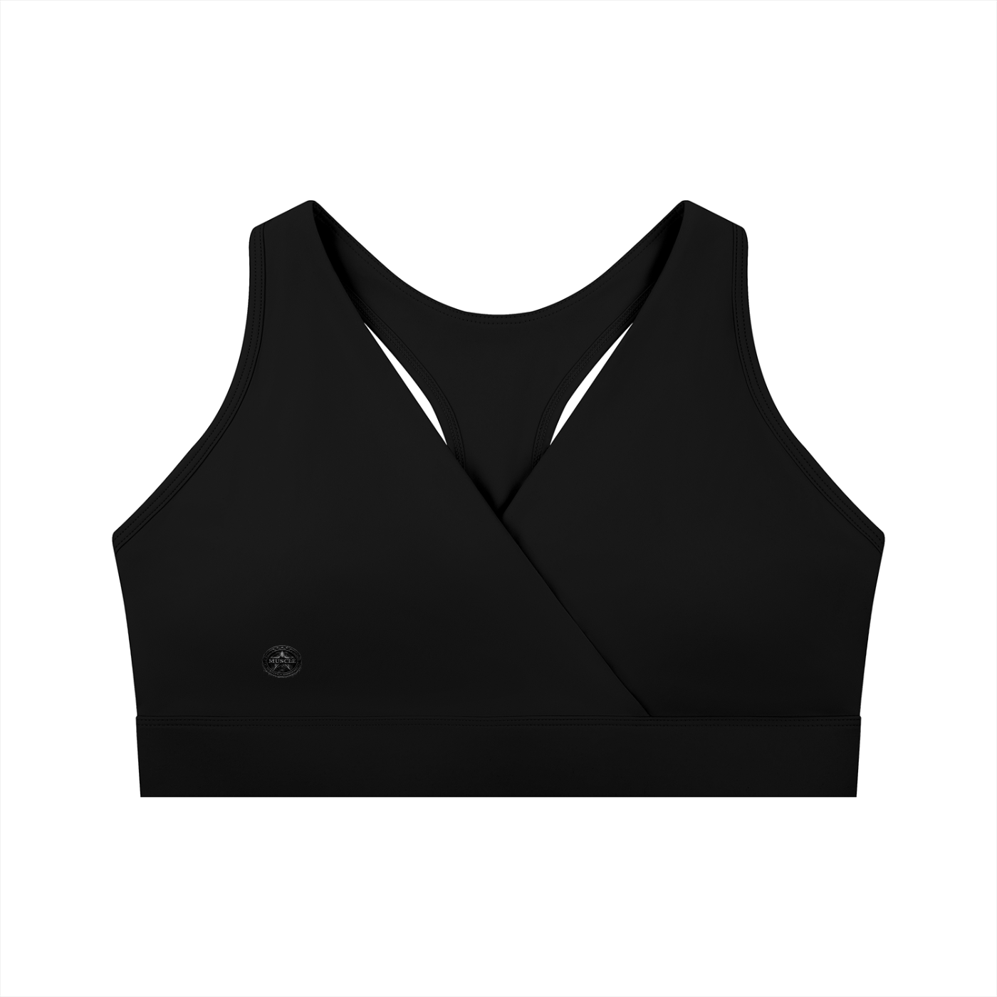 Women's Crossover V-Neck Sports Bra