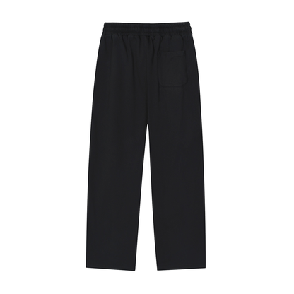 Reflection Striped Straight-Leg Sweatpants