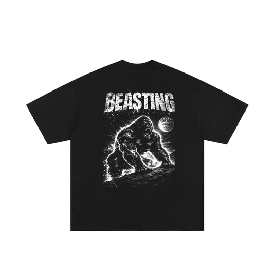 Heavyweight Hand-frayed T-Shirt