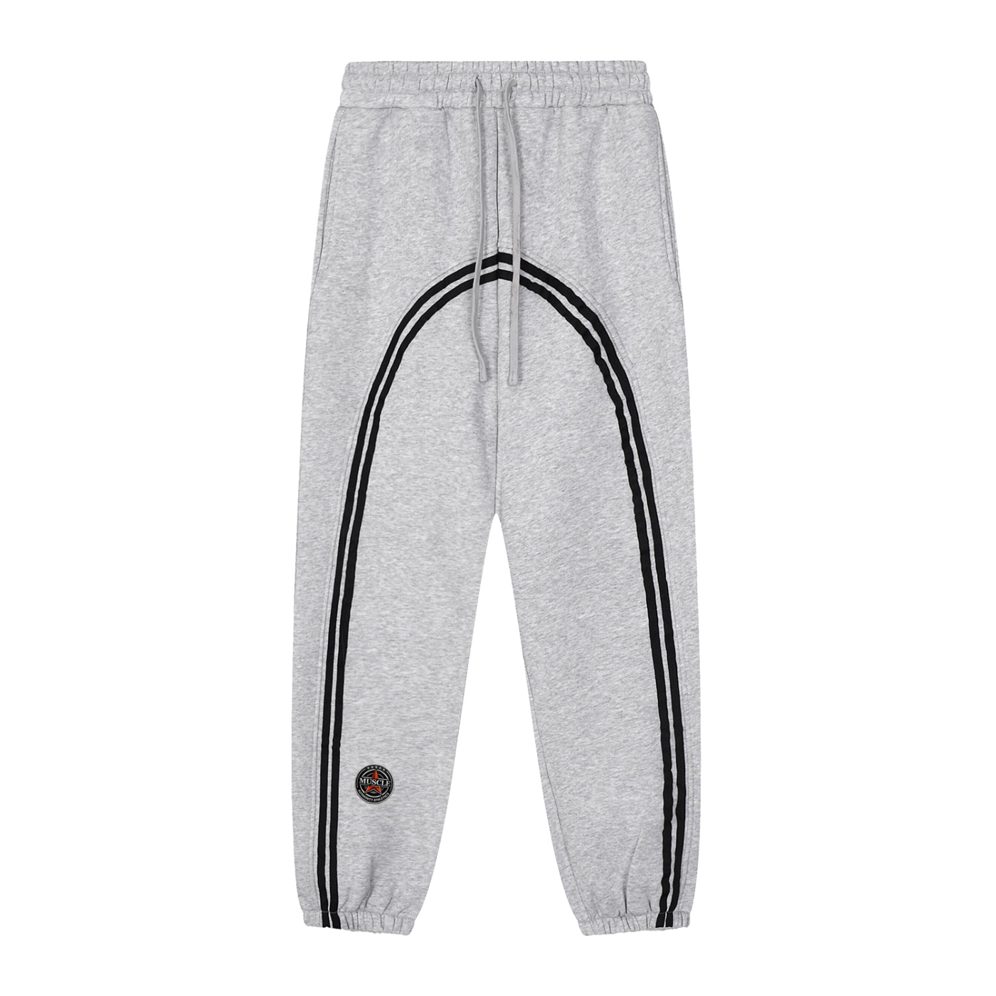 Sun Fade Contrast Tape Fleece Jogged Sweatpants