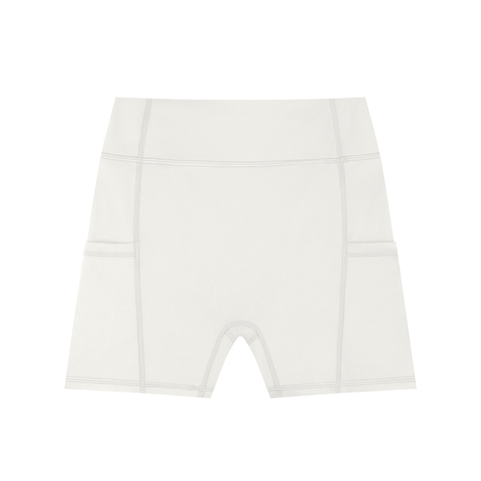 Women's High-Waisted Pocket Biker Shorts