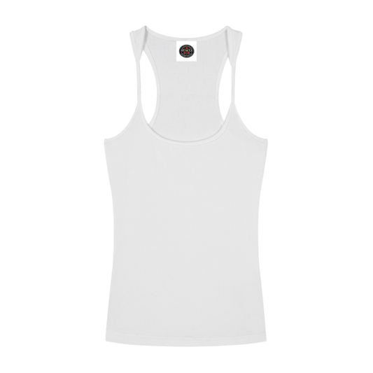 Slim Fit Ribbed Racerback Tank Top