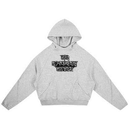 Curved Panel Raglan Hoodie