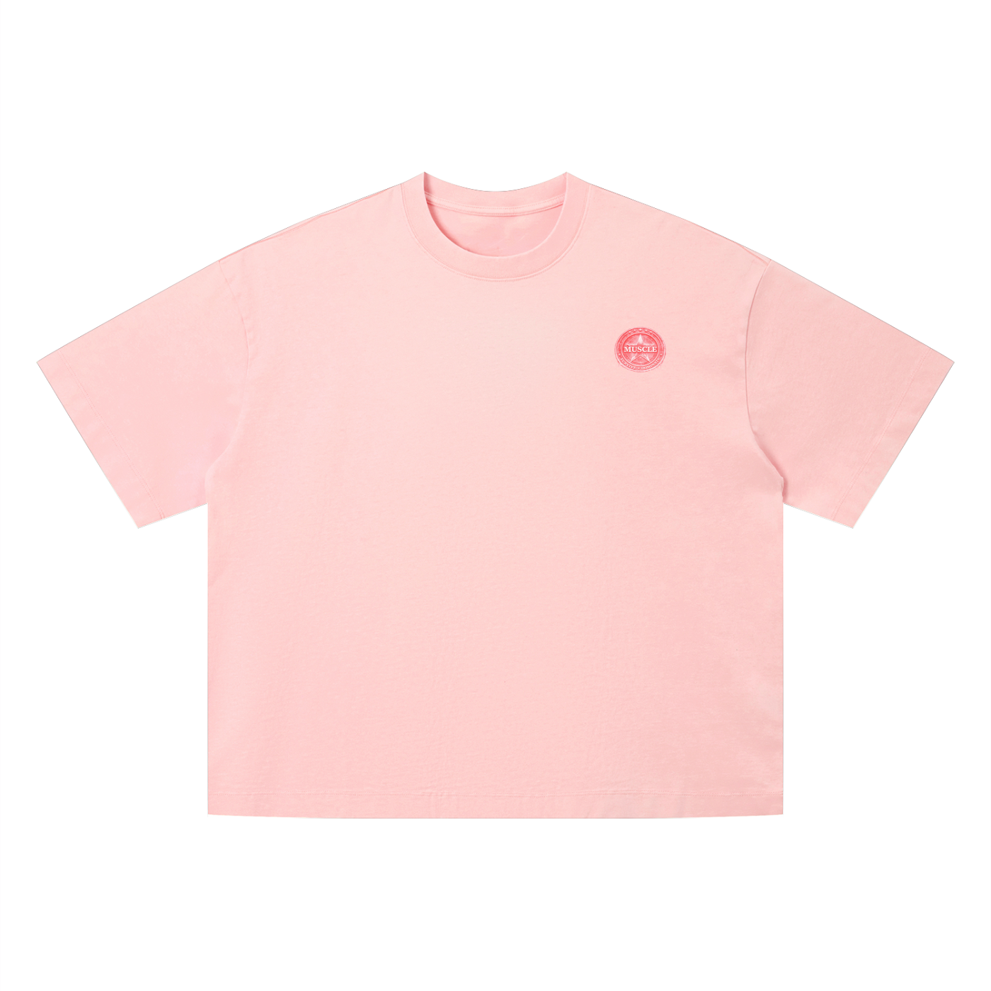 PinkUnisex Vintage Wash Boxy T-Shirt