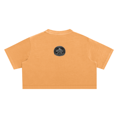 Snow Washed Crop Top