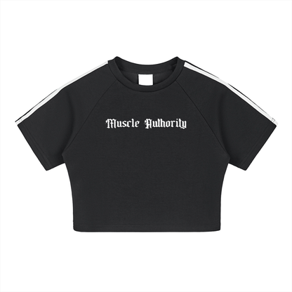 Taped Cooling Performance Crop Top