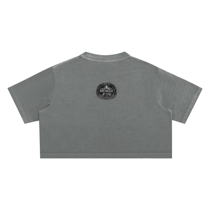 Snow Washed Crop Top
