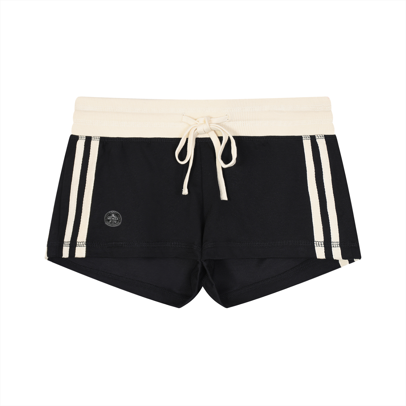 Women's Contrast Stripe Track Shorts
