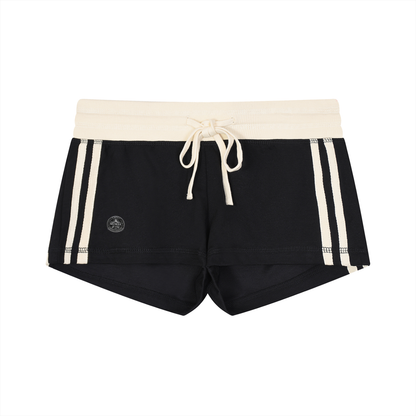 Women's Contrast Stripe Track Shorts