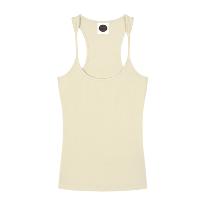 Slim Fit Ribbed Racerback Tank Top