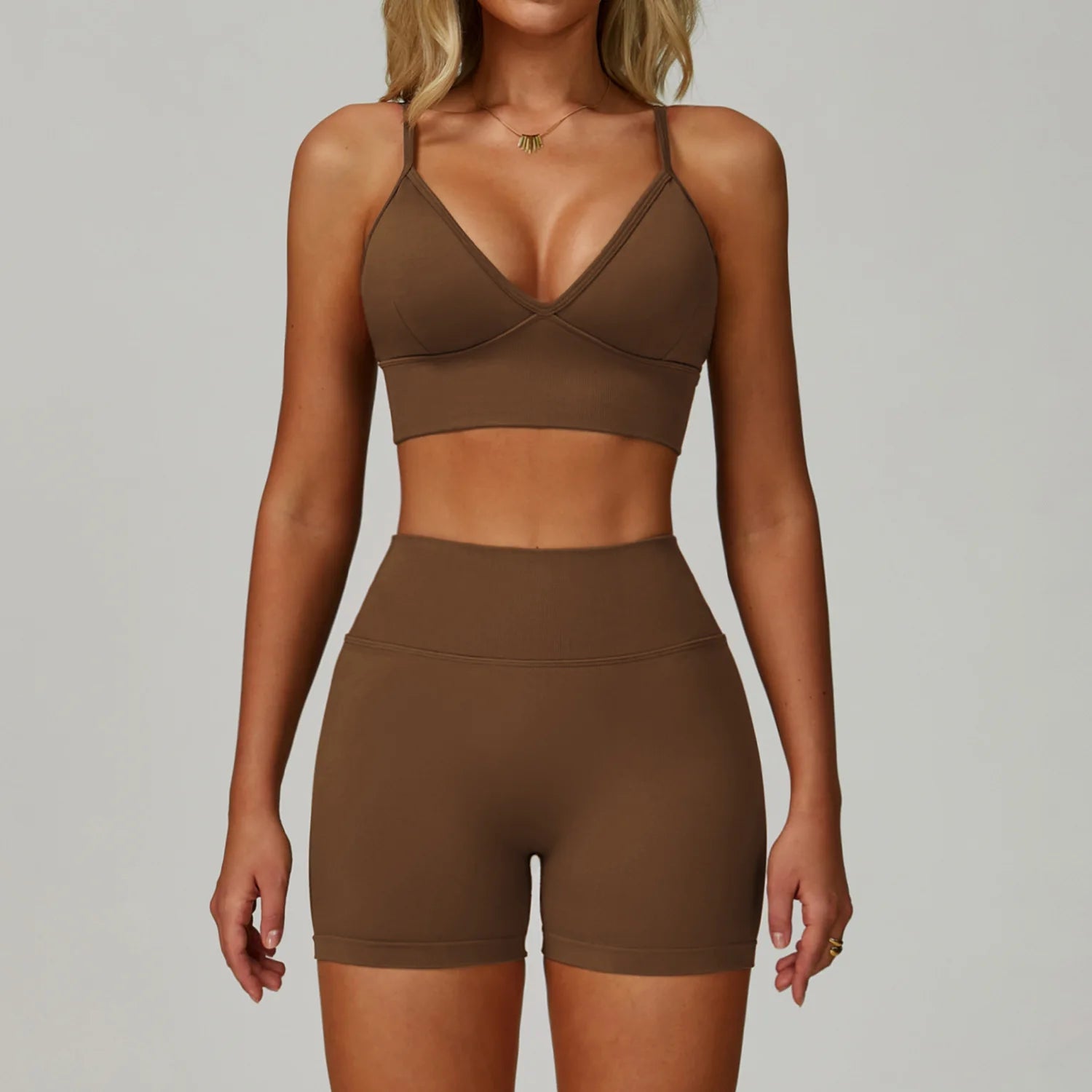 2/3PCS Sportswear Seamless Yoga Set Women Long Sleeve Gym Clothes Yoga Suits Women's Fitness Set Sports Bra Gym Workout Leggings