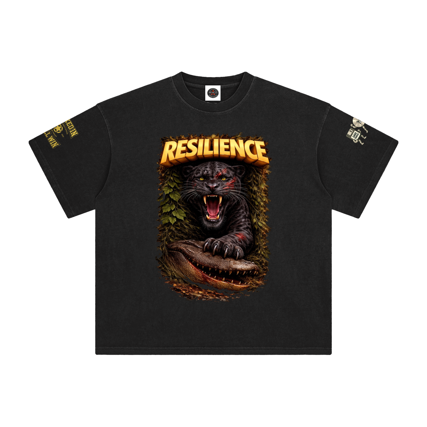 Enzyme Washed T-Shirt