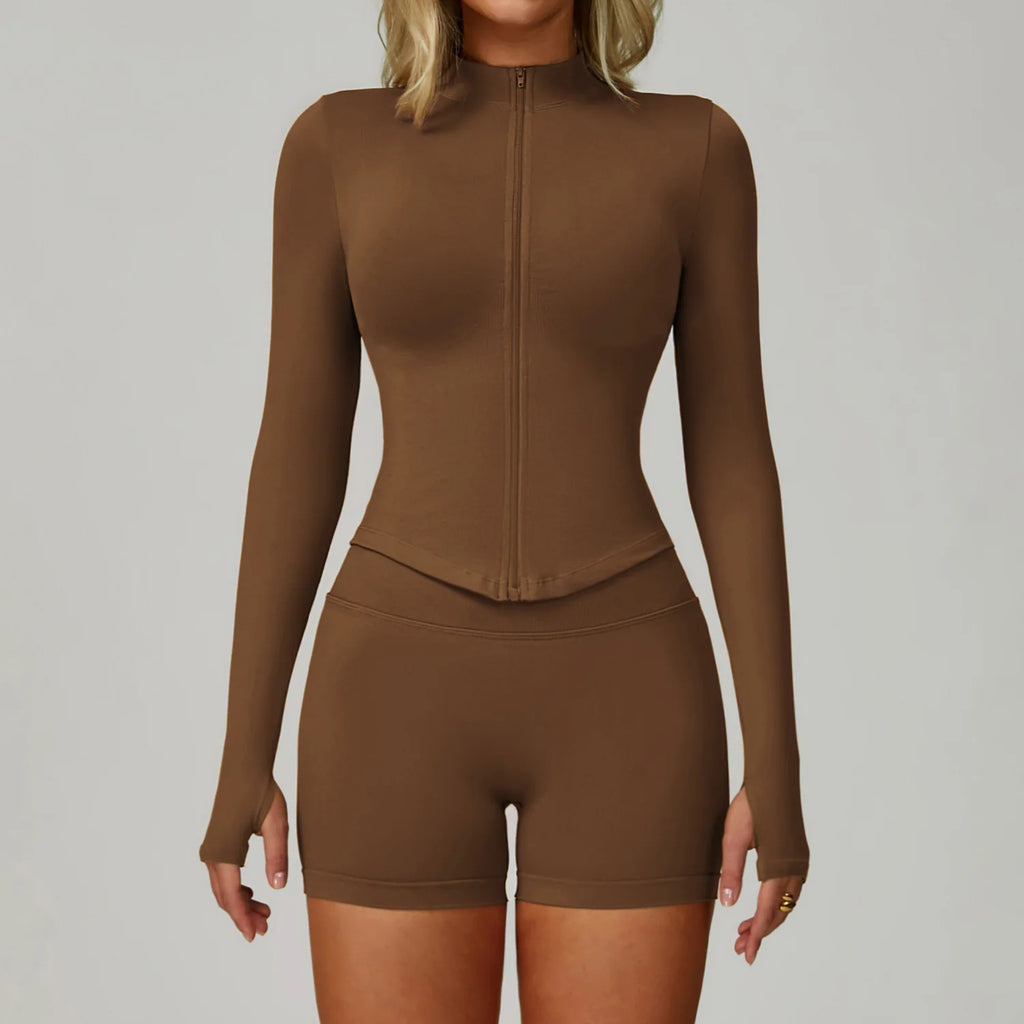 2/3PCS Sportswear Seamless Yoga Set Women Long Sleeve Gym Clothes Yoga Suits Women's Fitness Set Sports Bra Gym Workout Leggings