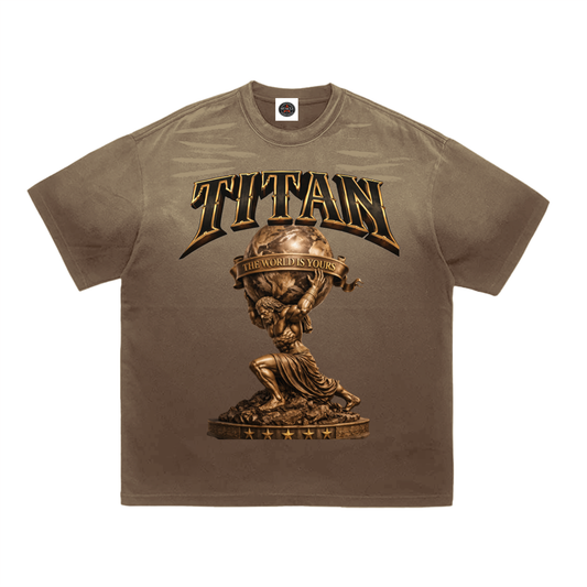 Tiger Stripe Gradient Washed T-Shirt