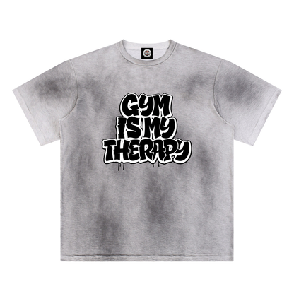 Sun Fade Hand-Painted T-Shirt