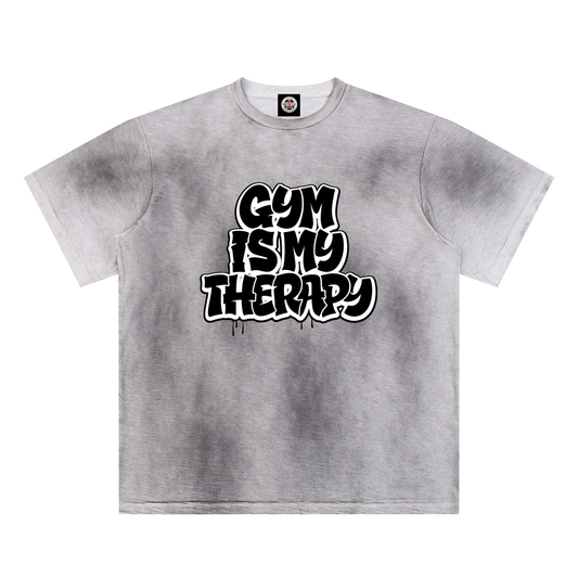 Sun Fade Hand-Painted T-Shirt