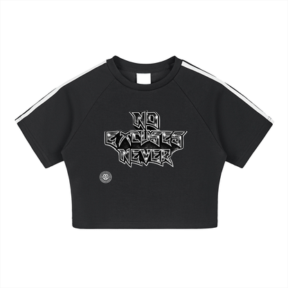 Taped Cooling Performance Crop Top