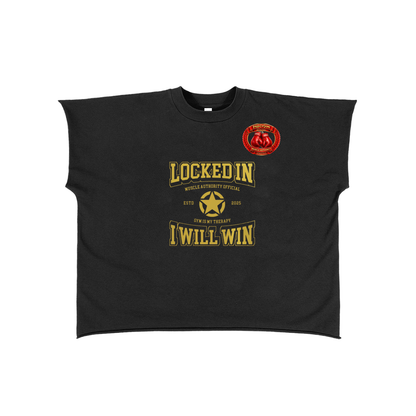Raw Edge Boxy Non-Shrink T-Shirt