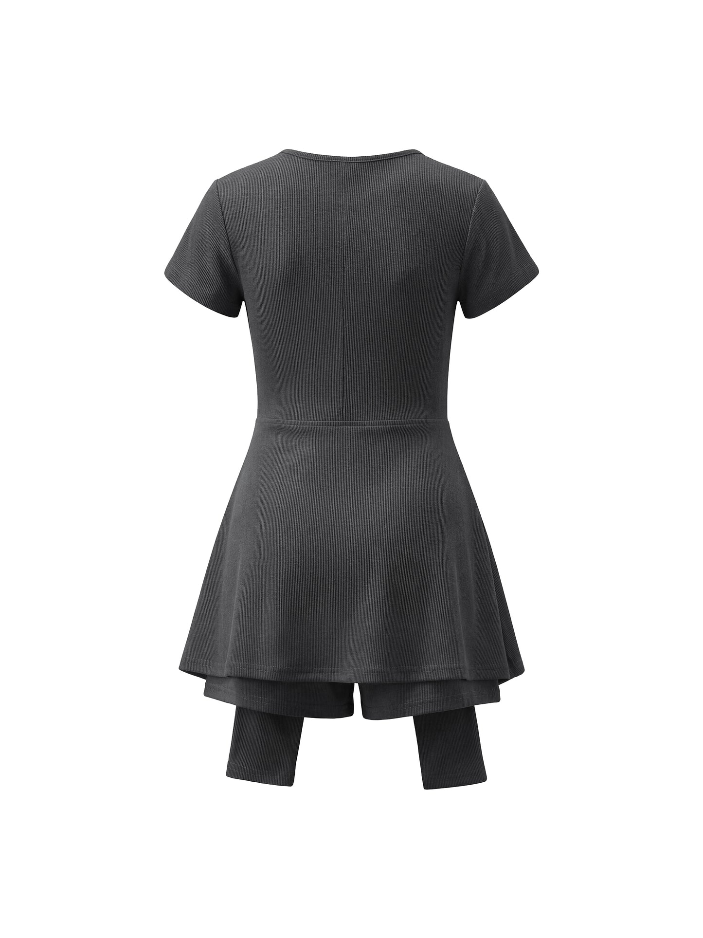 Women's Dual-Function Cape Tie-Waist Romper