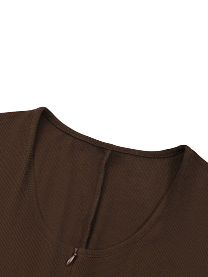 Women's Dual-Function Cape Tie-Waist Romper