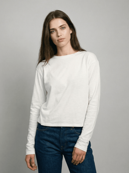 Long Sleeve Boxy Tee