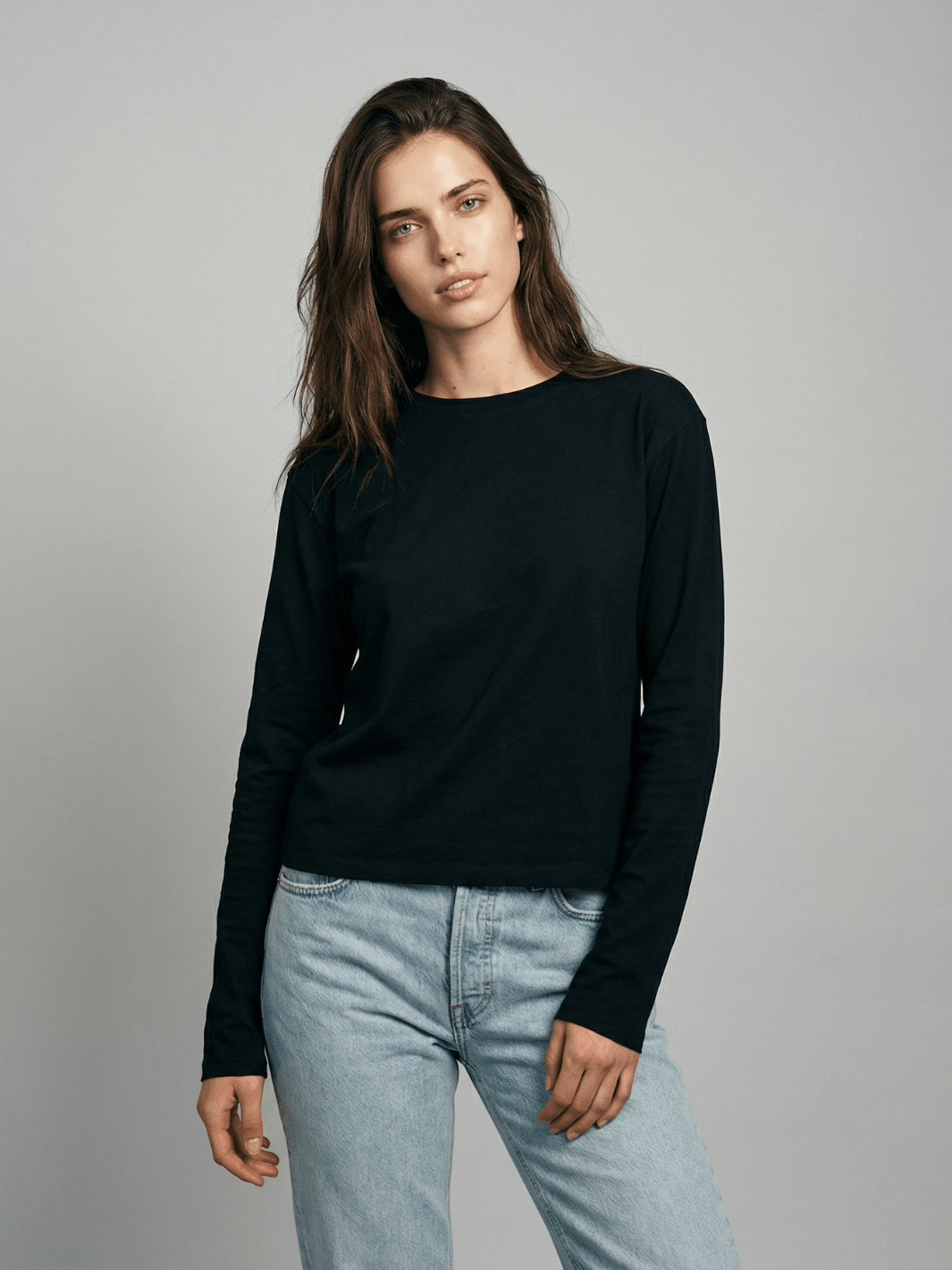 Long Sleeve Boxy Tee