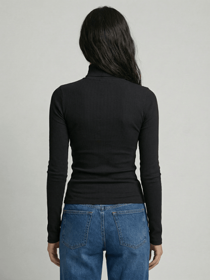 Ribbed Turtleneck